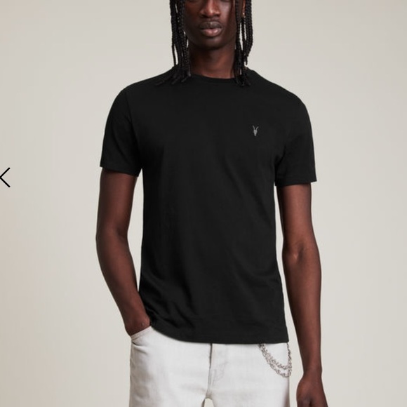 All Saints Shirts All Saints Regular Fit Black Tshirt Poshmark